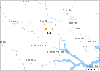 map of Note