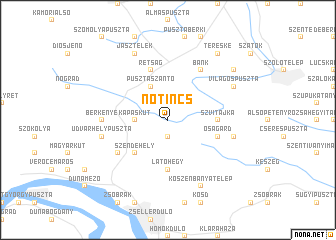 map of Nőtincs