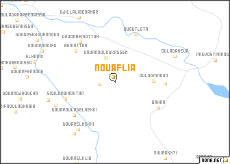 map of Nouaflia