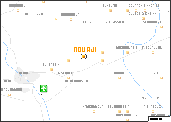 map of Nouaji