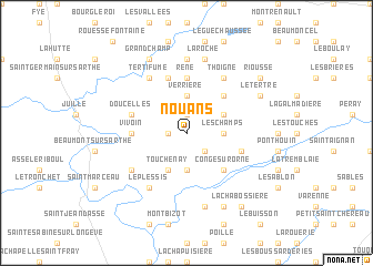 map of Nouans