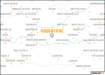 map of Nougayrac