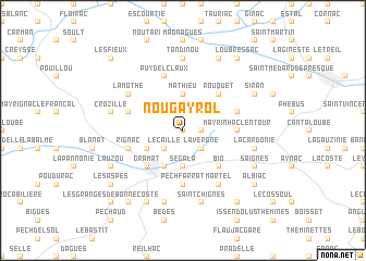 map of Nougayrol