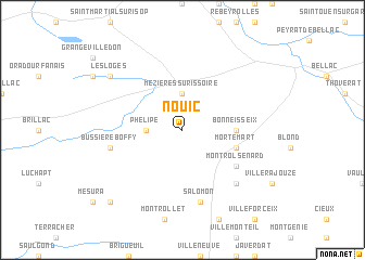 map of Nouic