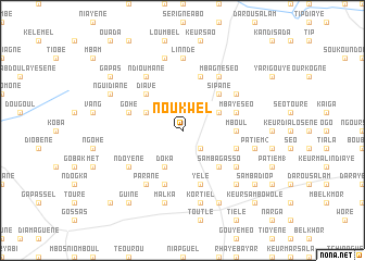 map of Noukwel