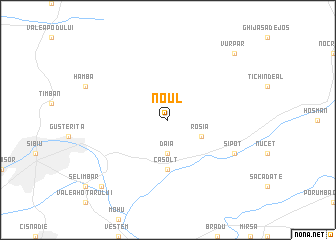 map of Noul