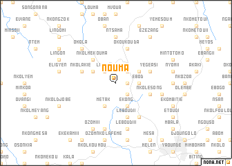map of Nouma