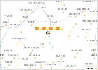 map of Noumoubougou