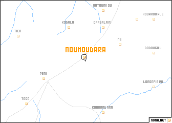 map of Noumoudara