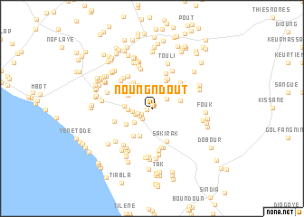 map of Noung Ndout