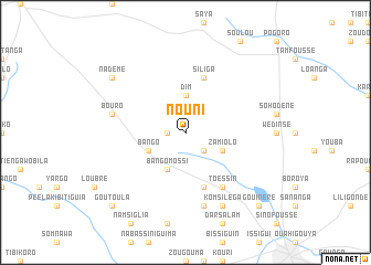 map of Nouni