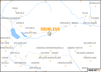 map of Novaledo