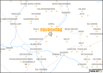 map of Novashnaq