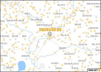 map of Nova Varoš