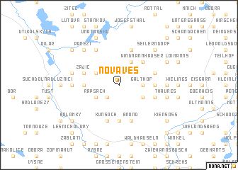 map of Nová Ves