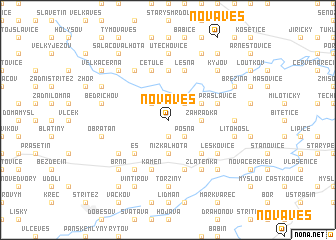 map of Nová Ves