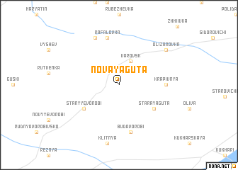 map of Novaya Guta