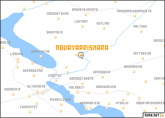 map of Novaya Prismara