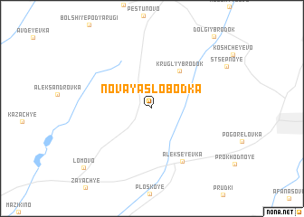 map of Novaya Slobodka