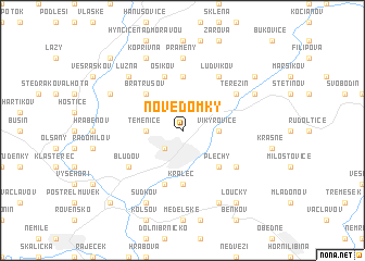 map of Nové Domky