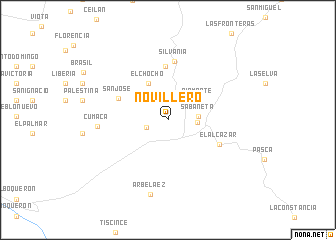 map of Novillero