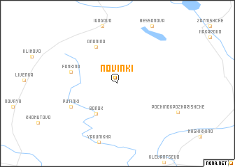 map of Novinki