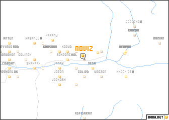 map of Novīz
