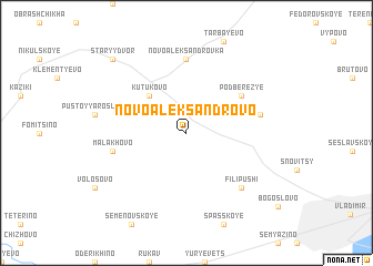 map of Novoaleksandrovo