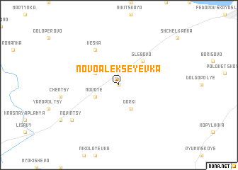 map of Novoalekseyevka