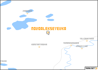 map of Novoalekseyevka