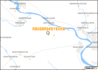 map of Novo-Andreyevka
