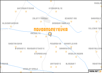 map of Novoandreyevka