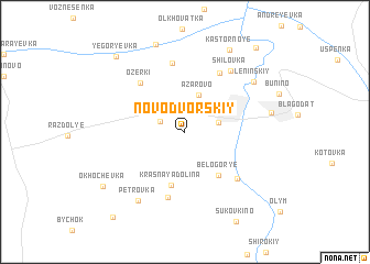 map of Novodvorskiy