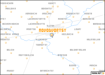 map of Novodvortsy