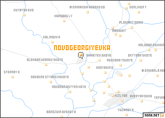 map of Novogeorgiyevka