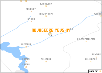 map of Novogeorgiyevskiy