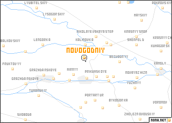 map of Novogodniy