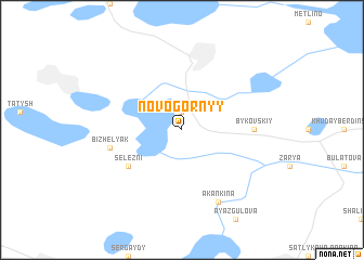 map of Novogornyy