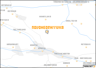 map of Novoheorhiyivka