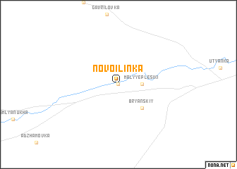 map of Novoil\