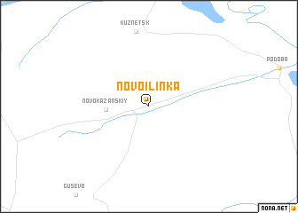 map of Novoil\