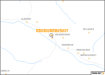 map of Novo-Ivanovskiy