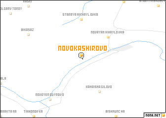 map of Novokashirovo