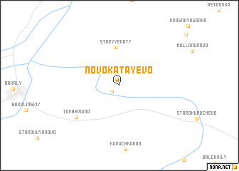 map of Novokatayevo