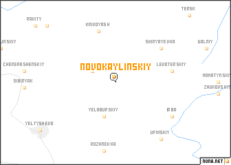 map of Novokaylinskiy