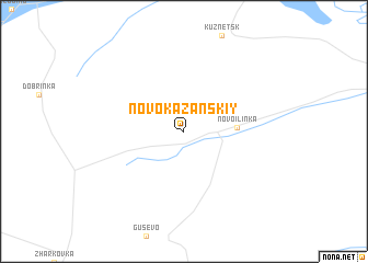 map of Novokazanskiy