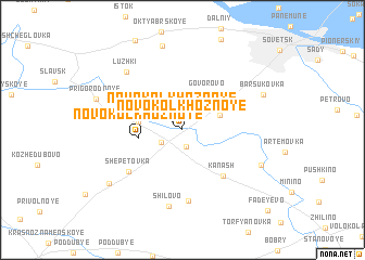 map of Novokolkhoznoye