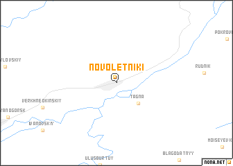 map of Novoletniki