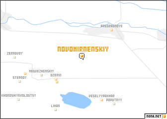 map of Novomirnenskiy