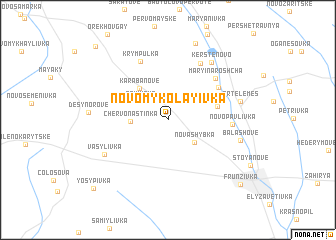 map of Novomykolayivka